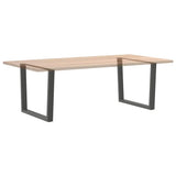 Dining Table Legs V-Shape 2 pcs Anthracite 100x cm Steel 4012658