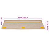 Stair Mats Self-adhesive Sisal-Look 30 pcs 65x21x4 cm Light Beige 3365892