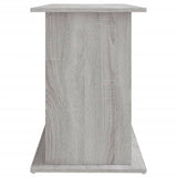 Aquarium Stand Grey Sonoma 121x41x58 cm Engineered Wood 833621