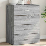 Sideboard Grey Sonoma 60x39x80 cm Engineered Wood 840532