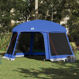 Pool Tent with Removable Fly & Mesh Walls Azure Blue 512x458 cm 4100625