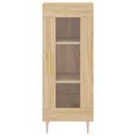 Highboard Sonoma Oak 34.5x34x180 cm Engineered Wood 3199420