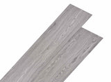 Flooring Planks 18 pcs Dark Grey 5.26 m PVC 42046252