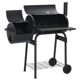 Outdoor Grill 103 x 60 x 113 cm Steel Black 3443026