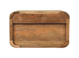 Solid Wood Mini Floating Open Bedside, 1 Drawer and 1 Open Slot, Oak-ish, Brown B2743P402955