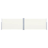 Retractable Side Awning Cream 160x600 cm 317995