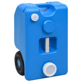 Wheeled Water Tank for Camping 25 L Blue 30131