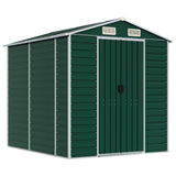 Garden Shed Green Galvanised Steel 191 x 215 x 198 cm Garden Shed 3188232