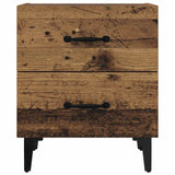 Bed Cabinet 2 pcs Old Wood 40 x 35 x 47.5 cm Engineered Wood 880566