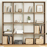 Book Cabinet Artisian Oak 102x29x143 cm Engineered Wood 3310297