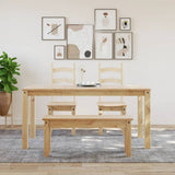 Dining Bench PANAMA 105x30x45 cm Solid Wood Pine 4005711