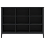 Shoe Cabinet Black 100x35x70 cm Engineered Wood 831843