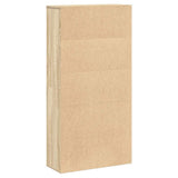 Bookcase Sonoma Oak 60x24x120 cm Engineered Wood 860420