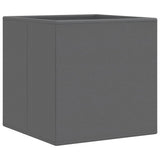 Foldable Storage Boxes 10 pcs Grey 32x32x32 cm Non-woven Fabric 4018988