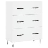 Highboard White 69.5x34x180 cm Engineered Wood 3189373