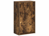 Wall-mounted Sink Vanity Smoked Oak 35 x 20 x 81 cm 890764