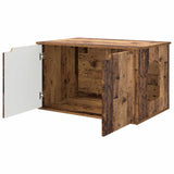 Cat House Old Wood 85 x 55 x 50.5 cm Engineered Wood 8000723