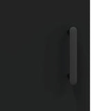 Sideboard Black 34.5x34x90 cm Engineered Wood 828805