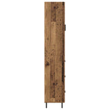 Highboard Old Wood 34.5 x 34 x 180 cm Engineered Wood 3415788