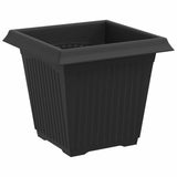 Plant Pots 24 pcs Black 16 x 16 x 14 cm Plastic 3403311