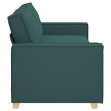 Sofa Dark Green 220 x 78 x 84 cm Fabric 4104995