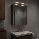 Bathroom Mirror Cabinet Old Wood 50 x 14.5 x 70 cm 889053