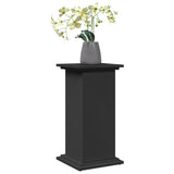 Display Stand with Storage Black 31x30x60 cm Engineered Wood 854617