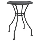 Garden Table 60x72 cm Expanded Metal Mesh Anthracite 317342