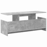 TV Stand Concrete Grey 102 x 35 x 45 cm Engineered Wood 890995