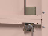 Storage Cabinet Pink 90 x 40 x 140 cm Steel 3406161