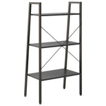ZNTS 3-Tier Standing Shelf Black 56x35x108 cm 336363