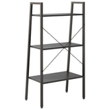 ZNTS 3-Tier Standing Shelf Black 56x35x108 cm 336363
