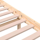 Bed Frame without Mattress Solid Wood 90x200 cm 814804