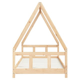 Kids Bed Frame 90x200 cm Solid Wood Pine 834453