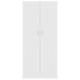 Book Cabinet White 82.5x30.5x185.5 cm Engineered Wood 802732