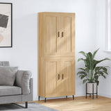Highboard Sonoma Oak 69,5x34x180 cm Engineered Wood 3199700