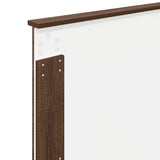 Headboard with Headboard Brown Oak 75 cm Engineered wood 887832