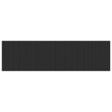 Wall-Mounted Headboard ARNHEM Black Engineered Wood 896716