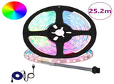 LED Strip 12 pcs Black and Transparent 2100 mm 3429111