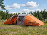 Instant Tent Grey and Orange 524 x 232 x 192 cm 42017492