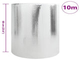 Radiator Heat Reflector Silver 10 x 0.6 m Polyethylene 42009819
