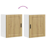 Kitchen Wall Cabinets 2 pcs Porto Artisan Oak Engineered Wood 854056