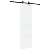 Sliding Door ORKDAL White 61 x 198.5 cm Solid Pine Wood 3333605