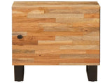 Bedside Cabinet Brown 40 x 33 x 46 cm Solid Mango Wood 4018292
