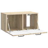 Wall-Mounted TV Cabinet Sonoma Oak 59.5 x 31 x 30 cm 899387
