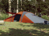 Family Tent Dome 6-Person Grey and Orange Waterproof 94345