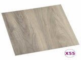Flooring Planks 5.11 m 55 pcs PVC Wood color 42046322