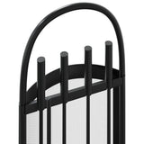 5 Piece Fireplace Tool Set 23x15x66 cm Steel 156379