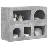 Sideboard Concrete Grey 80.5 x 35 x 59 cm Engineered Wood 891327