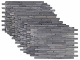 Mosaic Tiles Grey 30 x 30 cm Marble 42033524